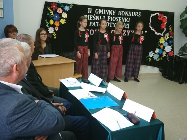 II Gminny konkurs piesni patryiotycznej2019 www1