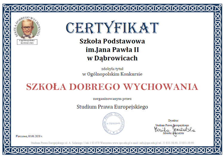 Szkoła Dobrego Wychowania