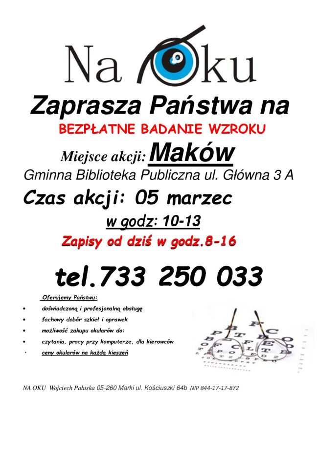 badanie wzroku